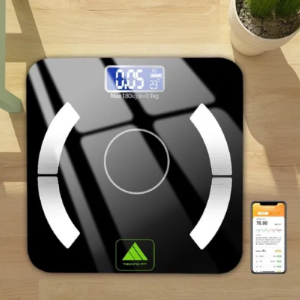 Bascula Digital App Techno Fitness - Pantalla Lcd - 180kgs