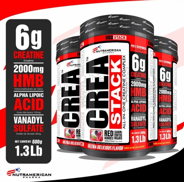 Crea Stack Creastack Creatina Creatine Hmb Sport Market BM