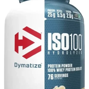 Proteina De Suero En Polvo Dymatize Iso 100 Vainilla Gourmet X5lb